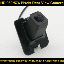 PAL HD 960*576 Pixels Parking Rear view Camera For Mercedes Benz W204 W212 W221 S Class Viano Vito 2010 2011 2012 S600 S550 S500