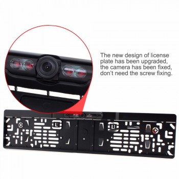 170 degree 12V Car License Plate Frame 4 IR Light Rear View Camera Universal HD Auto Night Vision Reverse Backup Camera