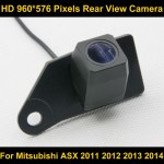 PAL HD 960*576 Pixels high definition Car Parking Rear view Camera for Mitsubishi ASX 2011 2012 2013 2014 Car Waterproof Camera
