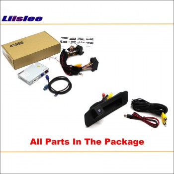 Liislee For Mercedes Benz GLK X204 2012~2014 Original Screen Update / Reversing Track Image + Reverse Camera / Digital Decoder