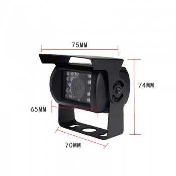 Podofo Car Parking Camera Nightvision Waterproof Rear View Camera + 5M 10M 15M 20M Aviation Connector Plug Cable For Bus Truck