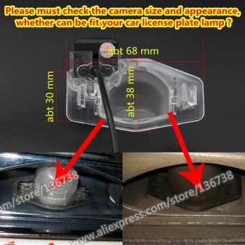 Fisheye MCCD 1080P Starlight Car Rear View Camera For Honda CR-V CRV Fit jazz Odyssey Accord Crosstour Wireless Parking Monitor