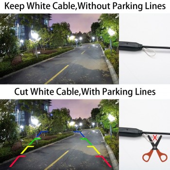 Fisheye MCCD 1080P Starlight Car Rear View Camera For Honda CR-V CRV Fit jazz Odyssey Accord Crosstour Wireless Parking Monitor