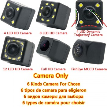 Fisheye 1080P MCCD HD Backup Reversing Rear View Camera For Toyota Corolla 2007 2008 2009 2010 2011 2012 2013 Car LCD Monitor
