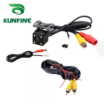 Universal IP67 Waterproof Rear View Camera with 4 LED Car Back Reverse Camera RCA Night Vision Parking Assistance Cameras