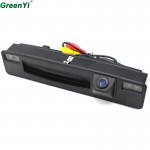 GreenYi Car Rear View Reverse Camera For 2015 2016 2017 Ford Focus Trunk Hand Switch Camera Night Vision Waterproof Wide Angle