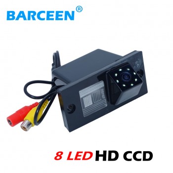 Auto car rear revrsing camera bring wide viewing lens angle and rainproof function 8 led lghts  for  Hyundai H1 available now