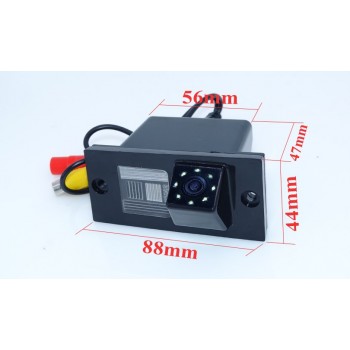 Auto car rear revrsing camera bring wide viewing lens angle and rainproof function 8 led lghts  for  Hyundai H1 available now