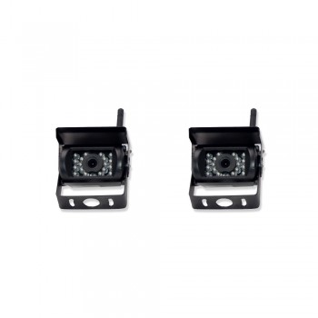 Rear View Camera for Trucks Wireless 4 Backup IR Night Vision Waterproof with 7 Monitor for RV Bus Parking Assistance System