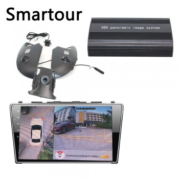 Smartour car HD 1080 360 parking verion multi-angle cameras DVR visible video Reversing camera for TOYOTA PRADO