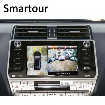 Smartour 3D 360 Surround View Driving Support Bird View Panorama DVR System 4 Car Camera 1080P Car Video Recorder For Honda crv