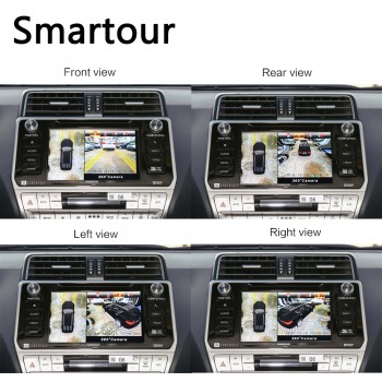 Smartour 3D 360 Surround View Driving Support Bird View Panorama DVR System 4 Car Camera 1080P Car Video Recorder For Honda crv