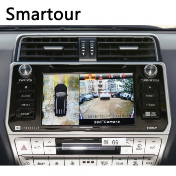 Smartour 3D 360 Surround View Driving Support Bird View Panorama DVR System 4 Car Camera 1080P Car Video Recorder For Honda crv