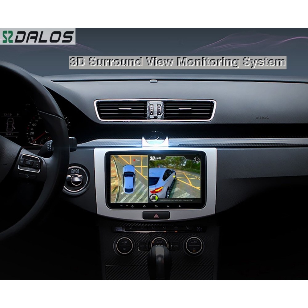 SZDALOS 3D HD 360  Surround View Monitoring System /Blind spot observat driving support  /4 camera DVR  Parking monitoring
