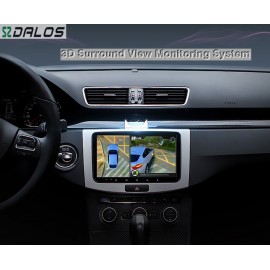 SZDALOS 3D HD 360  Surround View Monitoring System /Blind spot observat driving support  /4 camera DVR  Parking monitoring