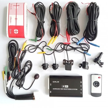 SZDALOS 3D HD 360  Surround View Monitoring System /Blind spot observat driving support  /4 camera DVR  Parking monitoring