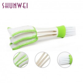 Car-styling SHUNWEI Car Cleaning Keyboard Brush Washer Limpeza Automotiva Keyboard Supplies Versatile Vent Cleaning Brush td10