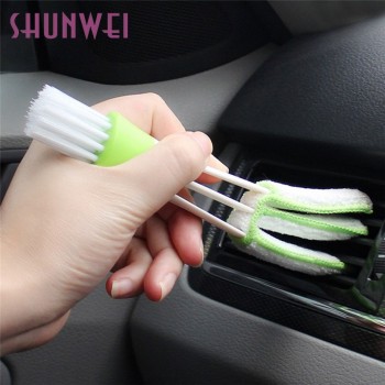 Car-styling SHUNWEI Car Cleaning Keyboard Brush Washer Limpeza Automotiva Keyboard Supplies Versatile Vent Cleaning Brush td10