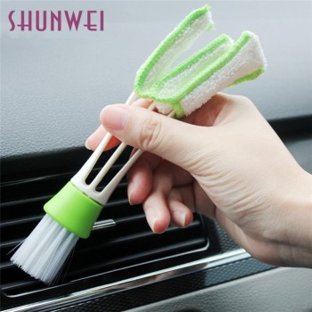 Car-styling New Automotive Keyboard Supplies Versatile Cleaning Brush Vent Brush Cleaning Brush 808 dropship