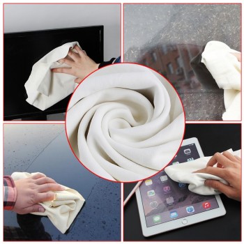 Free delivery Natural Shammy Chamois Leather Car Cleaning Towels Drying Washing Cloth New