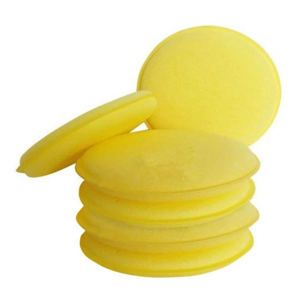 6 pcs Car Waxing Polish Foam Sponge Wax Applicator Cleaning Detailing Pads Nov 28