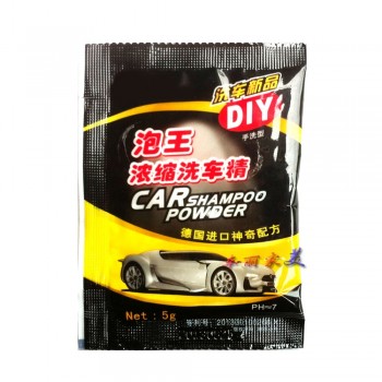 5PCS Powder Car Wash Shampoo Universal Cleaning Car Shampoo Multifunctional Cleaning Tools Car Soap Powder Car Windshield