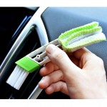 Car Cleaning Brush Car Vent Air-Condition Blind Cleaner Keyboard Duster Double Heads Cleaning Brush  july16
