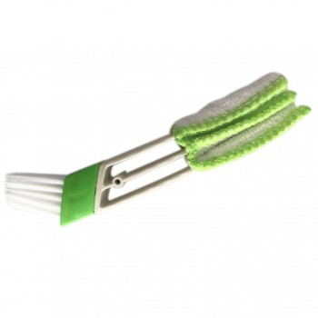 Car Cleaning Brush Car Vent Air-Condition Blind Cleaner Keyboard Duster Double Heads Cleaning Brush  july16