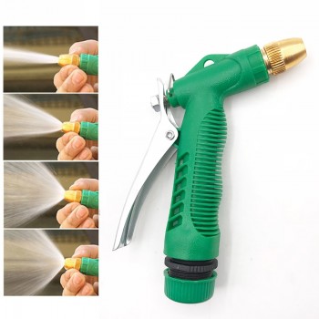 Car Wash Water Gun High Voltage Pressure Copper Gun Head Car Washer Machine 4 Working Models Automobiles Washing Tools