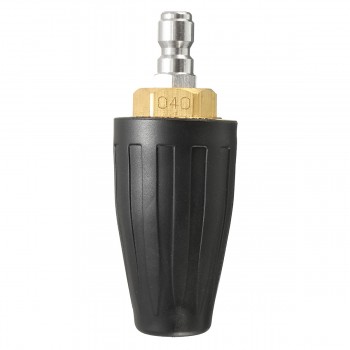 1/4 Inch Quick Connect High Pressure Washer Rotating Turbo Nozzle Spray Nozzles Tip Stainless Steel Car Water Gun Parts