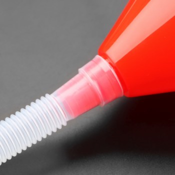 2 in 1 Fuel Gasoline Petrol Diesel Funnel Plastic Auto Accessories Flexible For Car Motorcycle Truck Vehicle Water Tank Funnel