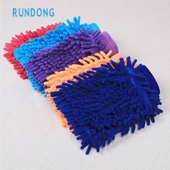 2017 fashion Easy Microfiber Car Kitchen Household Wash Washing Cleaning Glove Mit New  quality  Limpador Limpador hot 17june7