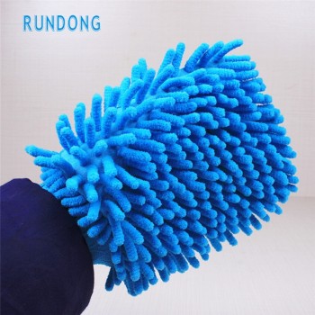 2017 fashion Easy Microfiber Car Kitchen Household Wash Washing Cleaning Glove Mit New  quality  Limpador Limpador hot 17june7