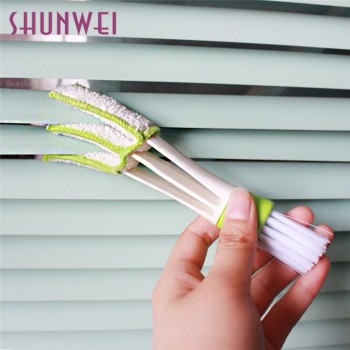 Car-styling SHUNWEI Car Cleaning Keyboard Brush Washer Limpeza Automotiva Keyboard Supplies Versatile Vent air vent brush_1.8