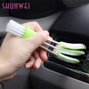 Car-styling SHUNWEI Car Cleaning Keyboard Brush Washer Limpeza Automotiva Keyboard Supplies Versatile Vent air vent brush_1.8
