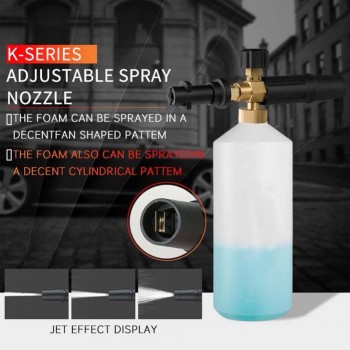VODOOL High Pressure Car Wash Foam Gun Soap Foamer Generator Water Sprayer Gun Snow Foam Lance Auto Car Washer For Karcher K2-K7