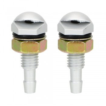 Front Windshield Water Sprayer Auto Wiper Jet Car Cleaning Fan-Shaped 2Pcs Car Accessories Universal Bonnet Washer Nozzle