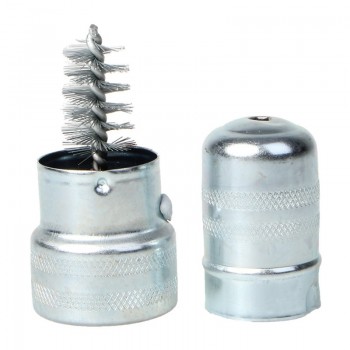 Free delivery 2018 Car Vehicle Silver Battery Post Terminal Cleaner Tool Stainless Steel Brush