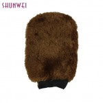 pretty High Quality  Wool Car Wash Gloves Double Faced Plush Car Washing Paw  Gloves thickening Drop shipping