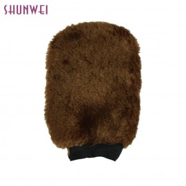 pretty High Quality  Wool Car Wash Gloves Double Faced Plush Car Washing Paw  Gloves thickening Drop shipping