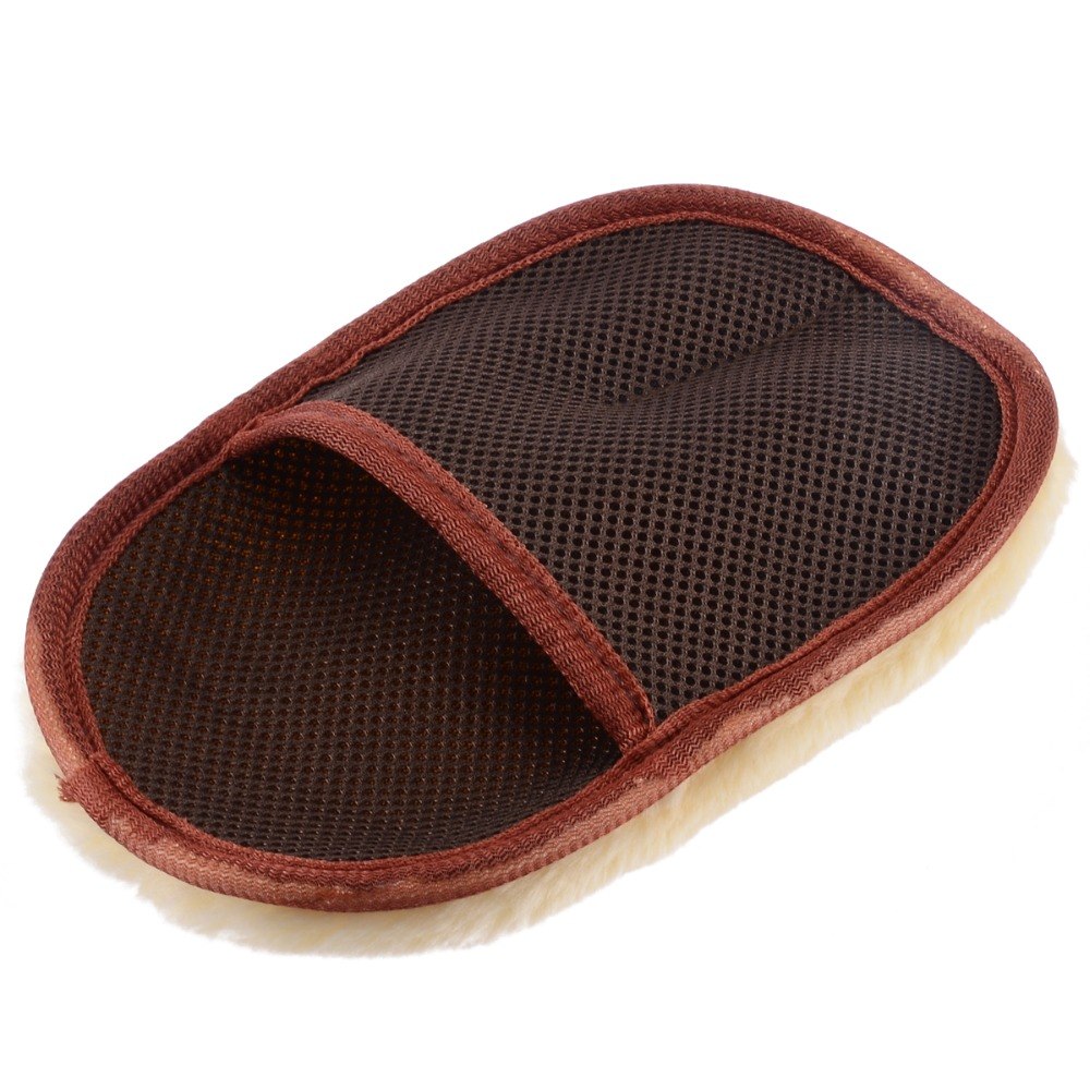 Mayitr 1 Pcs 23* 14cm New Cute Soft Car Motorcycle Polishing Car Washing Cleaning Mitt Glove Lambswool