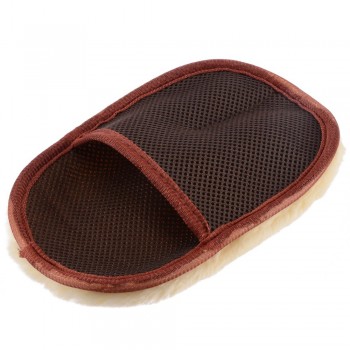 Mayitr 1 Pcs 23* 14cm New Cute Soft Car Motorcycle Polishing Car Washing Cleaning Mitt Glove Lambswool