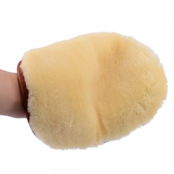Mayitr 1 Pcs 23* 14cm New Cute Soft Car Motorcycle Polishing Car Washing Cleaning Mitt Glove Lambswool