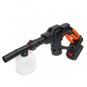 130PSI Spray High Pressure Car Washer Cordless Water-Gun Sprayer Cleaner Spray Foam Lance + 5m Hose For Car Home Garden Cleaning