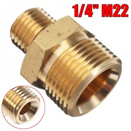 M22 Male X 1/4 Male Pressure Washer Hose Adaptor For Karcher