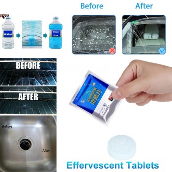 Concentrated Effervescent Tablet Spray super auto glass cleaner Car Windshield Glass Washer Multifunctional Cleaning Tools