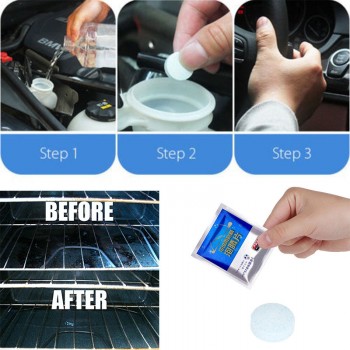 Concentrated Effervescent Tablet Spray super auto glass cleaner Car Windshield Glass Washer Multifunctional Cleaning Tools