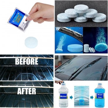 Concentrated Effervescent Tablet Spray super auto glass cleaner Car Windshield Glass Washer Multifunctional Cleaning Tools