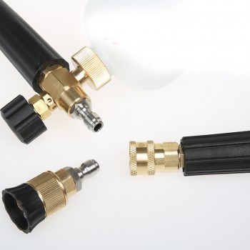 High Pressure Water Gun Connector 1/4 Quick Connector M14*1.5 Pure Copper High Pressure Sprinkler