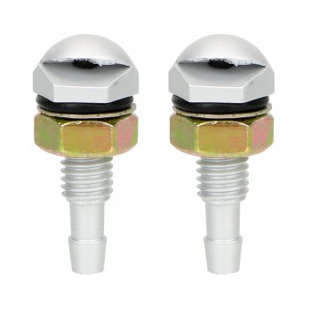 FORAUTO 2Pcs Car Cleaning Fan-Shaped Front Windshield Water Sprayer Washer Universal Bonnet Auto Wiper Jet Nozzle